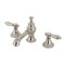 Kingston Brass KC7066BAL Heirloom 8" Widespread Bathroom Faucet, Polished Nickel KC7066BAL - alternate 1